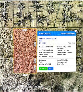 Lake Los Angeles, CA Agricultural - E Ave "O" E Ave "O"